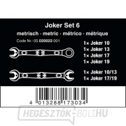 Wera 020022 racsnis kulcsok 10 ÷ 19 mm Joker és Joker Double (6 darabos készlet) Előnézet 
