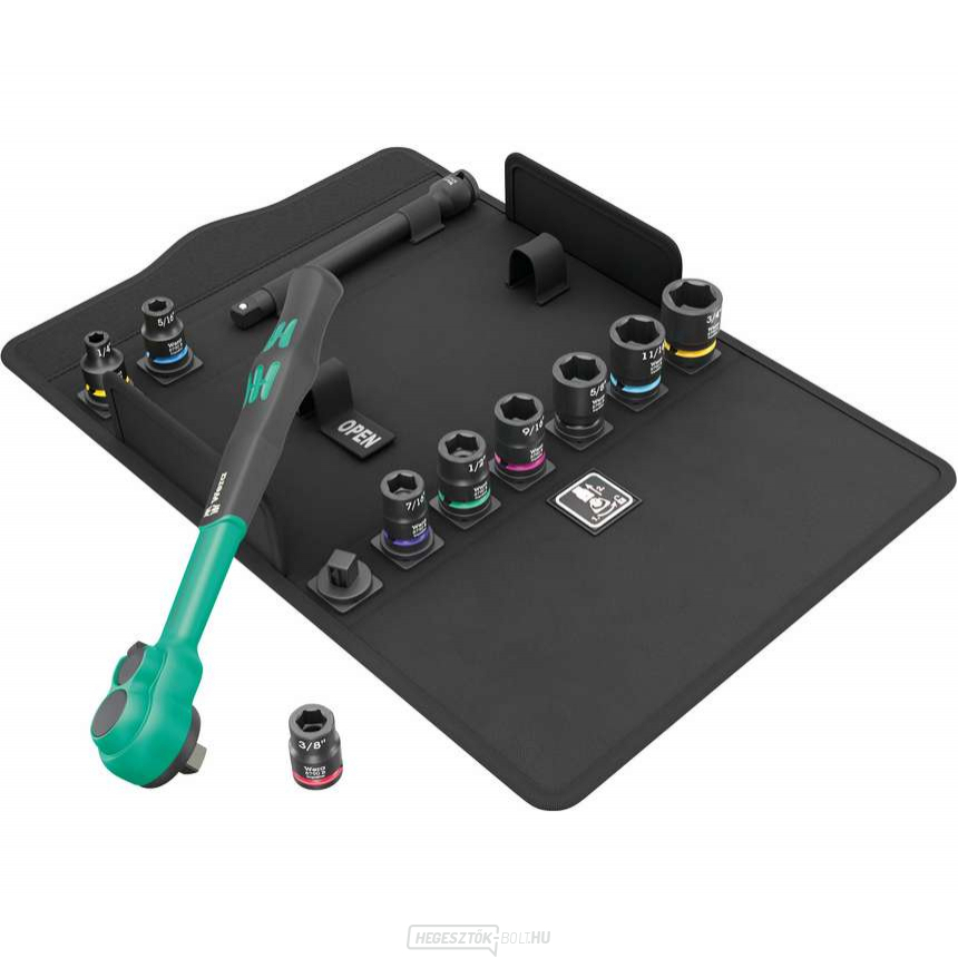 Wera 005531 Zyklop Comfort 3/8" racsni 1/4 ÷ 3/4", 8100 SB 13 (11 részes készlet)