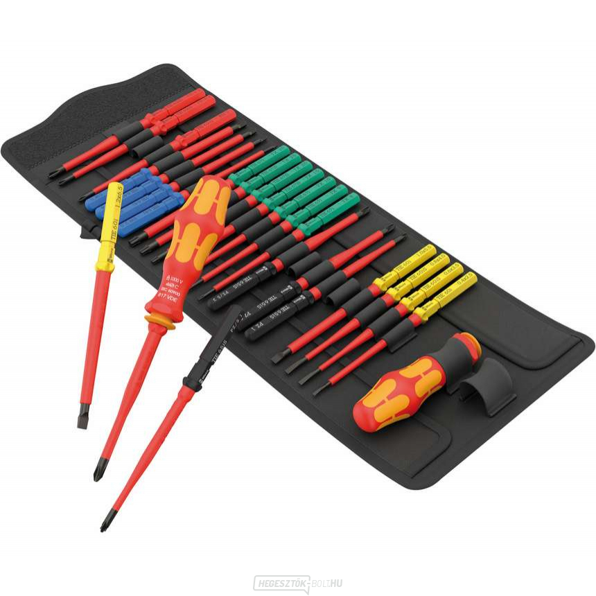 Wera 006617 Markolat Kraftform Kompakt VDE Big Pack 1 cserélhető pengékkel (26 részes készlet)