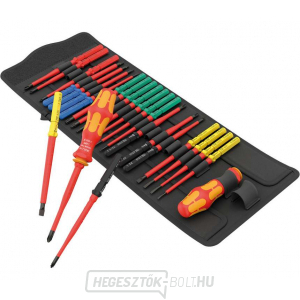 Wera 006617 Markolat Kraftform Kompakt VDE Big Pack 1 cserélhető pengékkel (26 részes készlet) Wera 006617 Markolat Kraftform Kompakt VDE Big Pack 1 cserélhető pengékkel (26 részes készlet) gallery main image