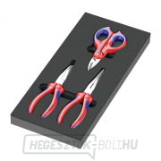 Wera 150181 Knipex fogó habbetétes, 9781 típus, 2. szett (3 darabos készlet) gallery main image