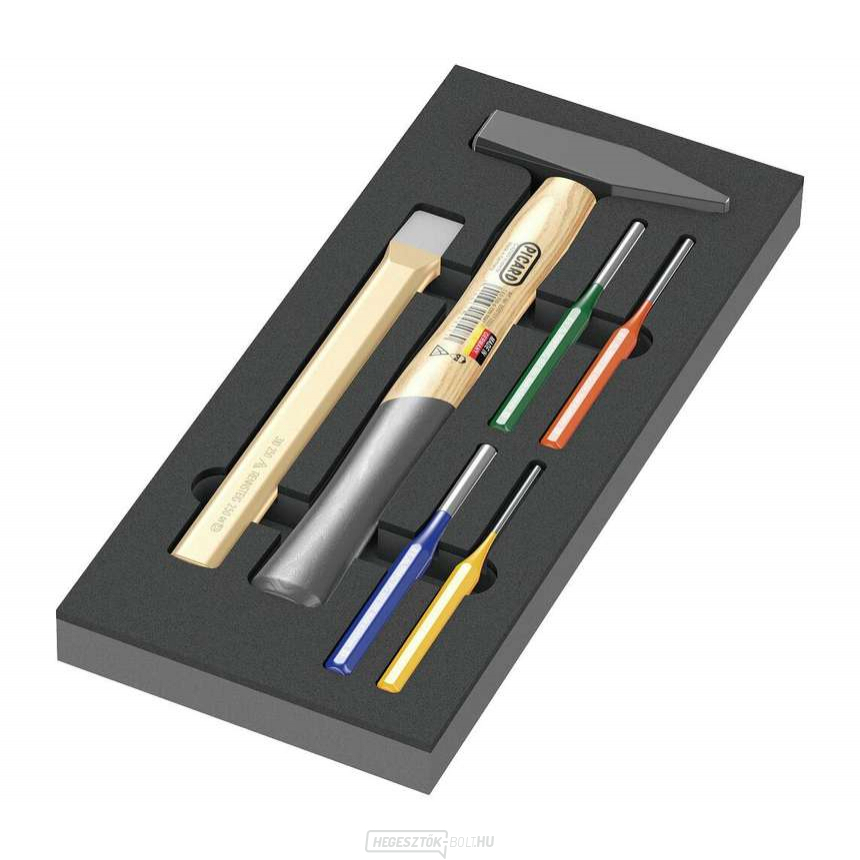 Wera 150182 Kalapács lyukasztóval habbetéttel, 9782 típus, 1. szett (6 részes készlet) Wera 150182 Kalapács lyukasztóval habbetéttel, 9782 típus, 1. szett (6 részes készlet) gallery main image