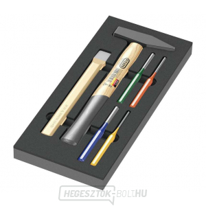 Wera 150182 Kalapács lyukasztóval habbetéttel, 9782 típus, 1. szett (6 részes készlet) Wera 150182 Kalapács lyukasztóval habbetéttel, 9782 típus, 1. szett (6 részes készlet) gallery main image