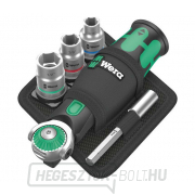 Wera 004283 Compact Ratchet 8009 Zyklop Pocket Imperial Set 2 bitekkel és foglalatokkal (Inch Set 18 darab) náhled