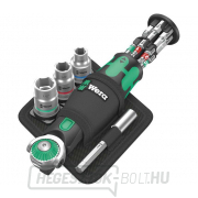 Wera 004283 Compact Ratchet 8009 Zyklop Pocket Imperial Set 2 bitekkel és foglalatokkal (Inch Set 18 darab) náhled