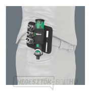 Wera 004283 Compact Ratchet 8009 Zyklop Pocket Imperial Set 2 bitekkel és foglalatokkal (Inch Set 18 darab) náhled