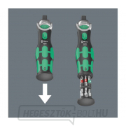 Wera 004283 Compact Ratchet 8009 Zyklop Pocket Imperial Set 2 bitekkel és foglalatokkal (Inch Set 18 darab) náhled