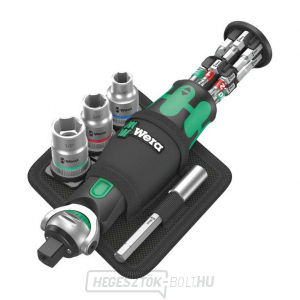 Wera 004283 Compact Ratchet 8009 Zyklop Pocket Imperial Set 2 bitekkel és foglalatokkal (Inch Set 18 darab) Wera 004283 Compact Ratchet 8009 Zyklop Pocket Imperial Set 2 bitekkel és foglalatokkal (Inch Set 18 darab) gallery main image