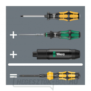 Wera 018111 Ütvecsavarozók 1/4" Kraftform Plus 900 Imperial 1 készlet (19 darabos készlet) náhled