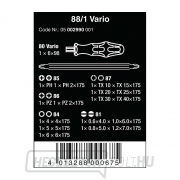 Wera 002990 Megfordítható csavarhúzó pengék KK 88/1 Vario készlet (11 db) Előnézet 