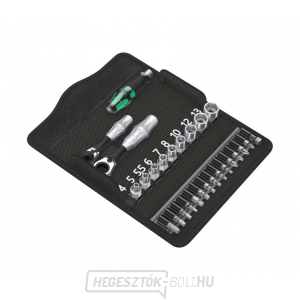 Wera 135918 racsnis készlet 1/4" Kraftform Kompakt Zyklop Mini 2 (27 részes készlet) Wera 135918 racsnis készlet 1/4" Kraftform Kompakt Zyklop Mini 2 (27 részes készlet) gallery main image