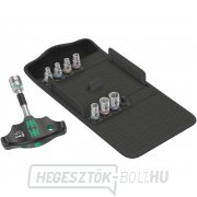 Wera 057474 Csavarhüvelyek 1/4" 3/16 ÷ 1/2" T nyéllel Kraftform Kompakt 400 RA Imperial Set 2 (9 darabos hüvelyk készlet) náhled