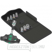 Wera 057474 Csavarhüvelyek 1/4" 3/16 ÷ 1/2" T nyéllel Kraftform Kompakt 400 RA Imperial Set 2 (9 darabos hüvelyk készlet) náhled