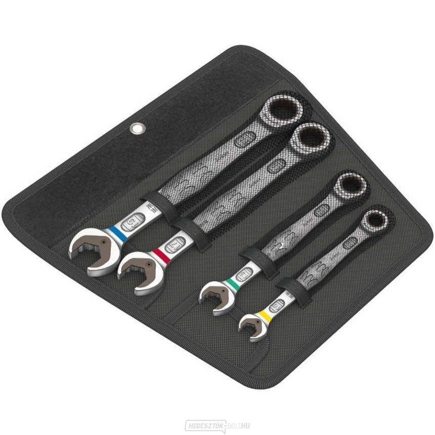 Wera 073290 racsnis kulcsok 10 ÷ 19 mm 6000 Joker 4 készlet 1 db 4 darabos készlet Wera 073290 racsnis kulcsok 10 ÷ 19 mm 6000 Joker 4 készlet 1 db 4 darabos készlet gallery main image