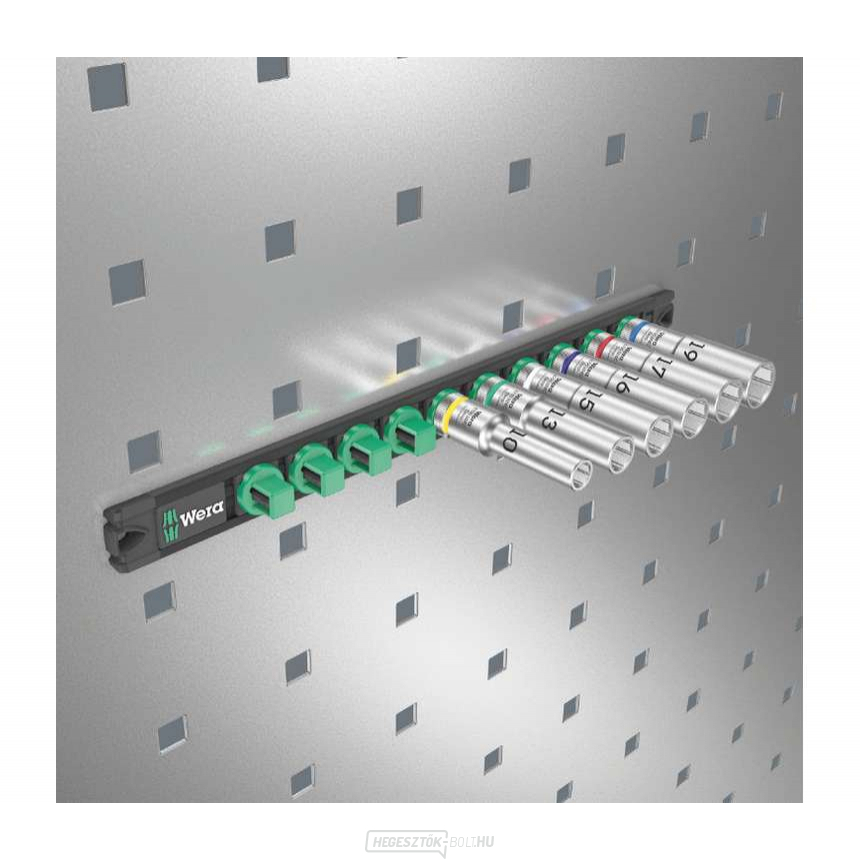 Wera 005470 Mágneses rúd C Deep 1 10 ÷ 19 mm-es dugókészlettel 8790 HMC Deep 1/2" típus 8790 HMC Deep 1/2" (6 darabos készlet)