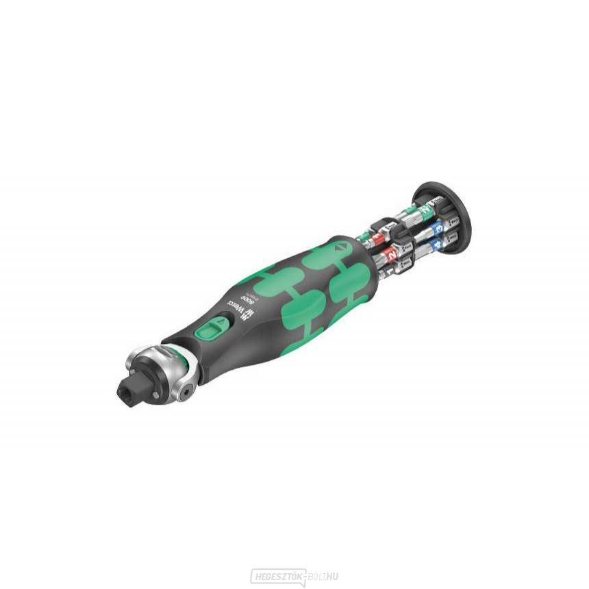 Wera 004280 Compact Ratchet 8009 Zyklop Pocket Set 1 csavarhúzóhegyekkel (13 részes készlet)