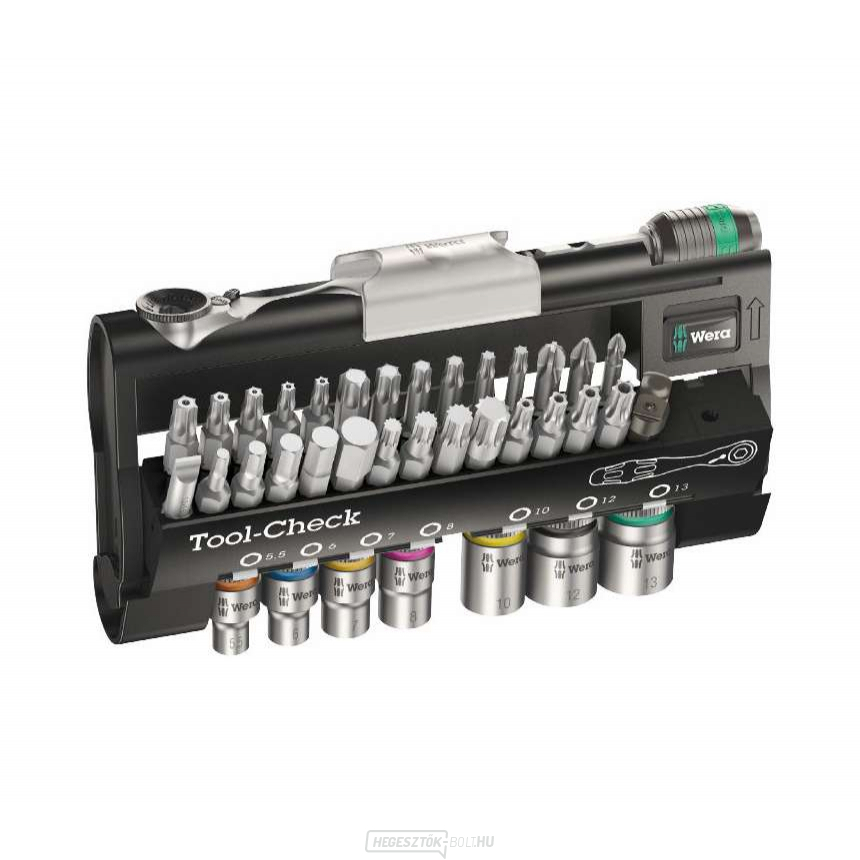 Wera 200995 Bits, racsni és tartó szerszám-ellenőrző autóipari 1 (38 részes készlet)