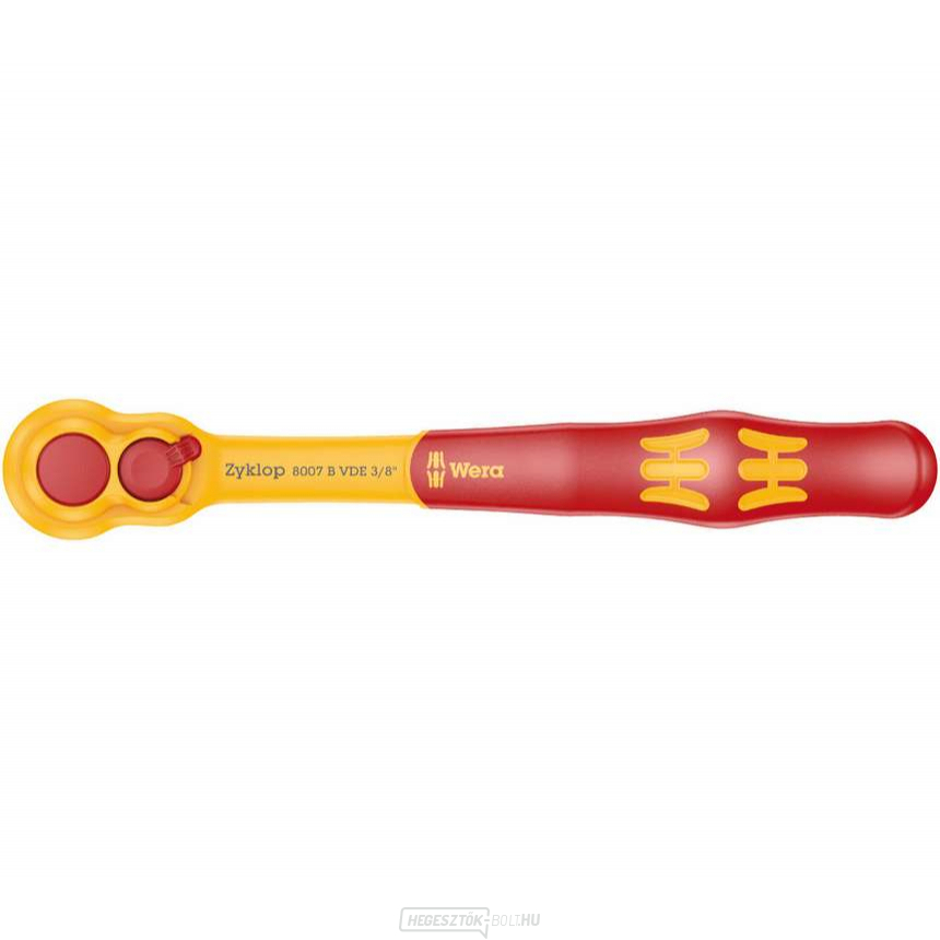 Wera 004966 Szigetelt racsni 3/8" Zyklop 8007 B VDE billenőkaros racsni