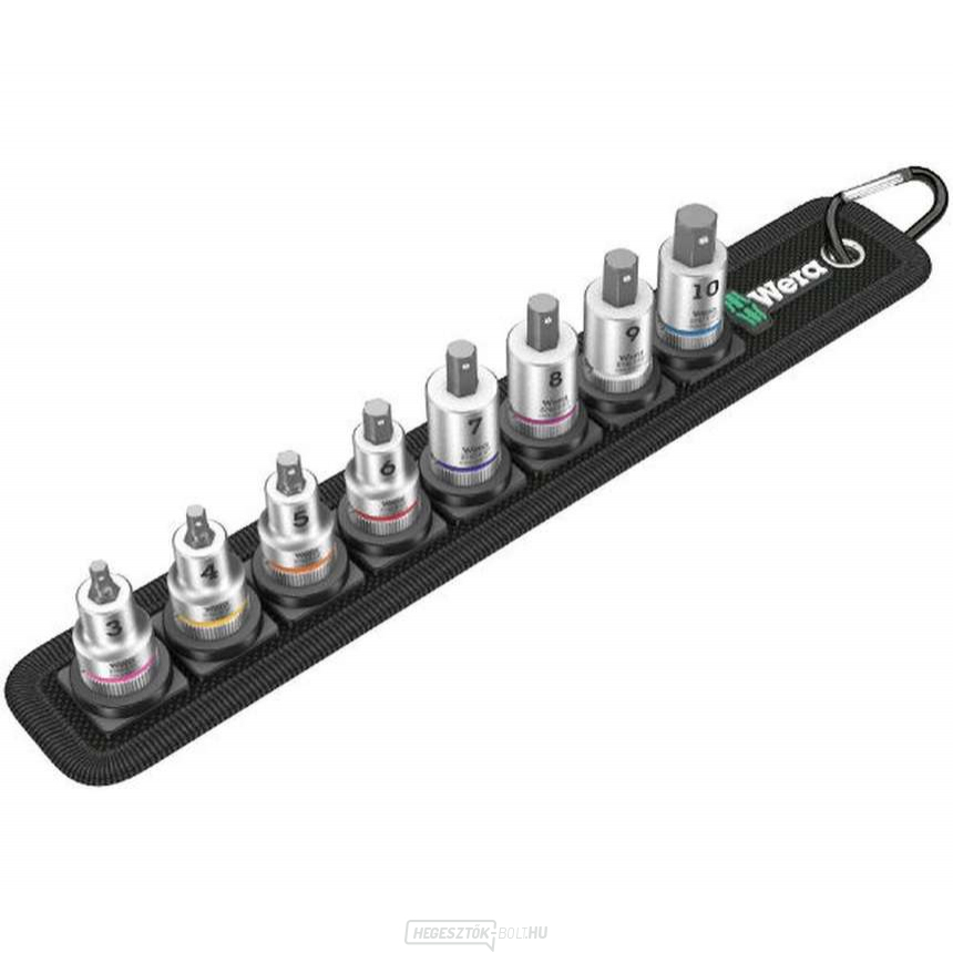 Wera 003971 Zyklop 3/8" Belt B 2 inbus foglalat tartási funkcióval (8 darabos készlet)