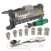 Wera 056490 Bits, foglalatok és racsni 1/4" Zyklop Tool-Check PLUS 889/4/1 K tartóval (40 részes készlet) Előnézet 