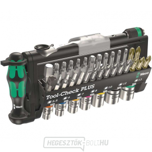 Wera 056490 Bits, foglalatok és racsni 1/4" Zyklop Tool-Check PLUS 889/4/1 K tartóval (40 részes készlet) Wera 056490 Bits, foglalatok és racsni 1/4" Zyklop Tool-Check PLUS 889/4/1 K tartóval (40 részes készlet) gallery main image