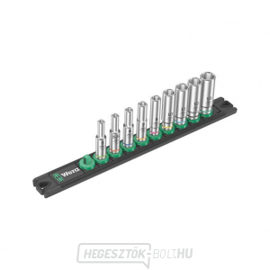 Wera 005410 Mágneses rúd A Deep 1 meghosszabbított hüvelykészlettel 5 ÷ 13 mm típus 8790 HMA Deep 1/4" (9 részes készlet) Wera 005410 Mágneses rúd A Deep 1 meghosszabbított hüvelykészlettel 5 ÷ 13 mm típus 8790 HMA Deep 1/4" (9 részes készlet) gallery main image