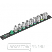 Wera 005460 C 4 mágneses rúd 10 ÷ 19 mm-es dugókészlettel 8790 HMC Zyklop 1/2" típus (9 részes készlet) Wera 005460 C 4 mágneses rúd 10 ÷ 19 mm-es dugókészlettel 8790 HMC Zyklop 1/2" típus (9 részes készlet) gallery main image
