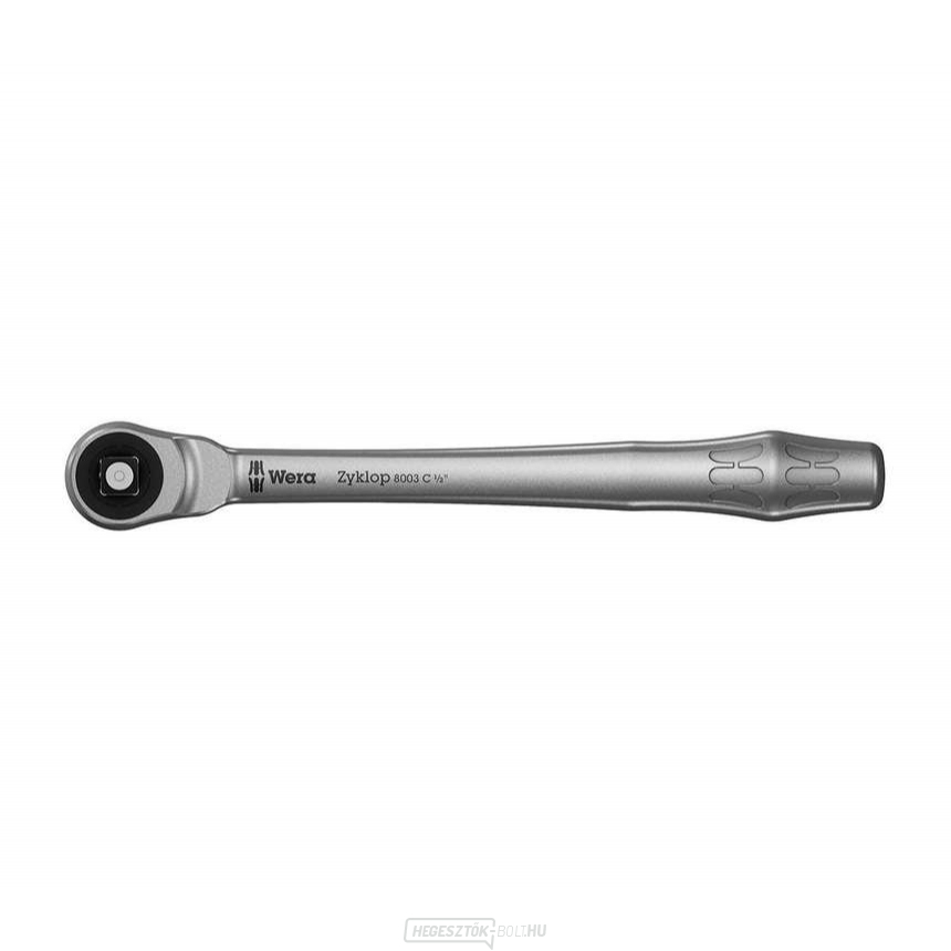 Wera 004063 Zyklop fém racsni 1/2" 8003 C (hossza 281 mm), átmenő négyzet alakú