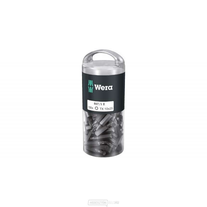 Wera 072446 Bits 1/4" TX 10 867/1 Z TORX DIY (100 darabos csomag)