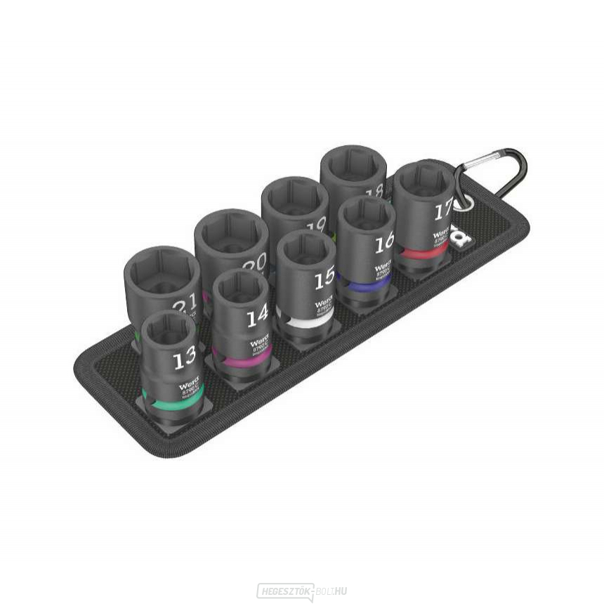 Wera 004580 Csatlakozócsavar-készlet 1/2" Belt C Impaktor 1 (10 db) Wera 004580 Csatlakozócsavar-készlet 1/2" Belt C Impaktor 1 (10 db) gallery main image