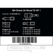 Wera 0574356 Csavarhúzóhegyek 1/4" Bit-Check 30 Wood TX HF 1 (30 darabos készlet) Előnézet 
