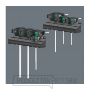 Wera 023450 Hex-Plus dugókulcskulcsok T-markolattal 454/7 HF Set 1 (9 darabos készlet tartási funkcióval) Előnézet 