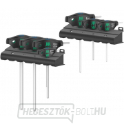 Wera 023450 Hex-Plus dugókulcskulcsok T-markolattal 454/7 HF Set 1 (9 darabos készlet tartási funkcióval) Wera 023450 Hex-Plus dugókulcskulcsok T-markolattal 454/7 HF Set 1 (9 darabos készlet tartási funkcióval) gallery main image