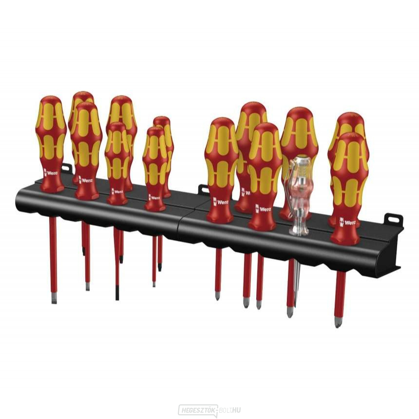 Wera 105631 Kraftform Big Pack 100 VDE csavarhúzó készlet (14 db + 2 állvány) Wera 105631 Kraftform Big Pack 100 VDE csavarhúzó készlet (14 db + 2 állvány) gallery main image