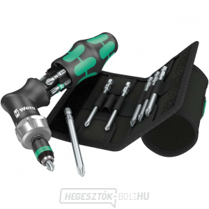 Wera 051031 Pisztoly racsnis csavarhúzó Kraftform Kompakt Pistol RA 4 (13 részes készlet) gallery main image