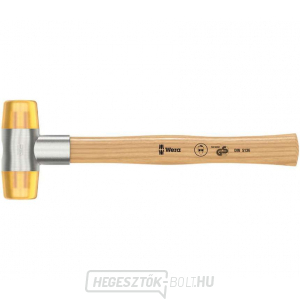 Wera 000035 Wera Hammer 100 - 7. Cellidorból készült fej. Kőris nyél 380 mm