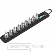 Wera 003882 Torx Zyklop 1/4" Belt A 3 TORX® HF dugókulcs tartási funkcióval (9 darabos készlet) gallery main image