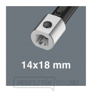 Wera 020171 Csavarkulcs tartozék - önbeálló csavarkulcs Joker L 16 ÷ 19 mm, racsnis funkcióval. 7780-as típus, C forma (14 x 18 mm) Előnézet 