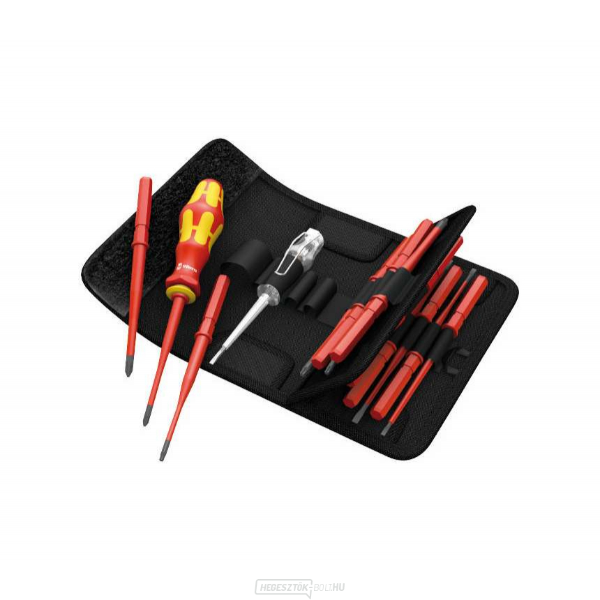 Wera 003484 Kraftform Kompakt VDE csavarhúzó 60iS/65iS/67iS/16 1000 V-ig (16 darabos készlet)