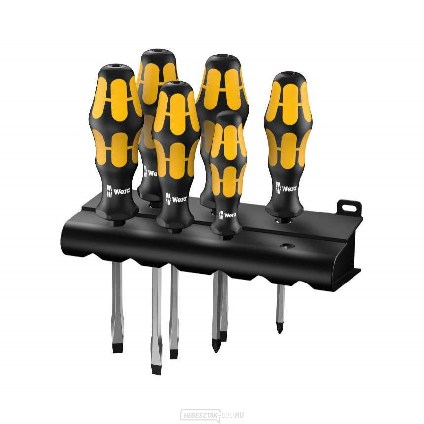 Wera 018283 Kraftform Plus csavarhúzó 900-as sorozat 932 S/6 típus (6 darabos készlet + állvány) Wera 018283 Kraftform Plus csavarhúzó 900-as sorozat 932 S/6 típus (6 darabos készlet + állvány) gallery main image