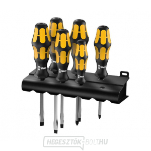 Wera 018283 Kraftform Plus csavarhúzó 900-as sorozat 932 S/6 típus (6 darabos készlet + állvány) Wera 018283 Kraftform Plus csavarhúzó 900-as sorozat 932 S/6 típus (6 darabos készlet + állvány) gallery main image