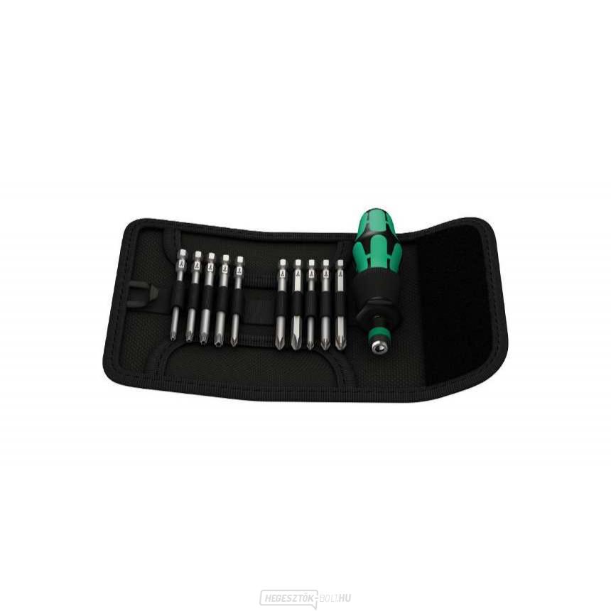 Wera 059299 Kraftform Kompakt 41 1/4" és cserélhető pengetartó (11 részes készlet)