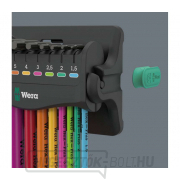 Wera 133165 Inbus dugókulcsok 950/9 Hex-Plus Multicolour 3, BlackLaser (9 darabos készlet) Előnézet 