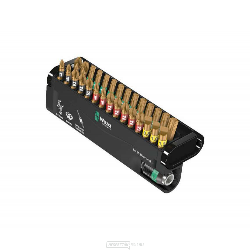 Wera 057431 Bit-Check 30 Diamond 1 tartóval 889/4/1 K (30 darabos készlet)