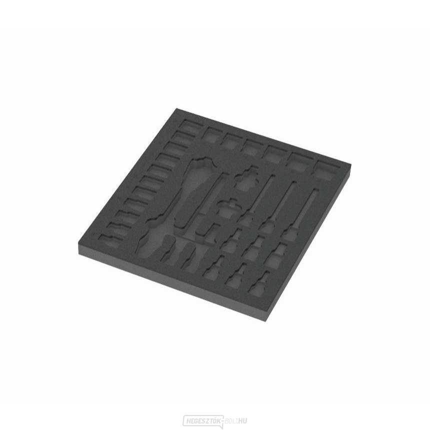 Wera 137322 Szerszámmodul - 9822 habbetét 8000 C Zyklop 1/2" racsnis készlethez. Szerszámok nélkül