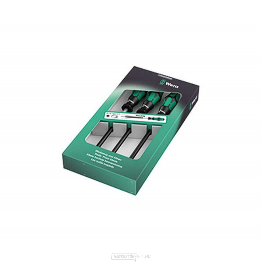 Wera 135311 Kraftform Plus csavarhúzó - 300-as sorozat 391/3 típus (3 db-os készlet) Wera 135311 Kraftform Plus csavarhúzó - 300-as sorozat 391/3 típus (3 db-os készlet) gallery main image