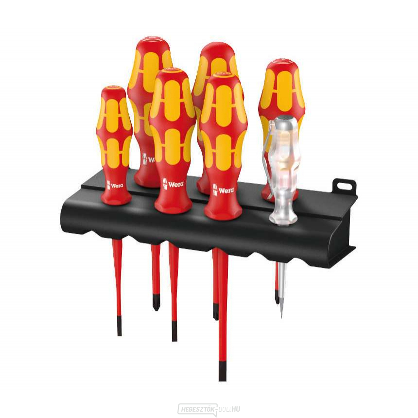 Wera 006480 Kraftform Plus 160 iS/7 Rack csavarhúzó (7 darabos készlet + állvány) Wera 006480 Kraftform Plus 160 iS/7 Rack csavarhúzó (7 darabos készlet + állvány) gallery main image