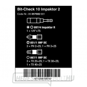 Wera 057682 1/4" Bit-Check 10 Impaktor 2 (10 darabos készlet) Előnézet 