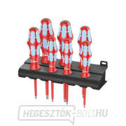 Wera 022767 Kraftform VDE 3167 i/7 TORX® csavarhúzó készlet, szigetelt, rozsdamentes acél (7 db + állvány) Wera 022767 Kraftform VDE 3167 i/7 TORX® csavarhúzó készlet, szigetelt, rozsdamentes acél (7 db + állvány) gallery main image