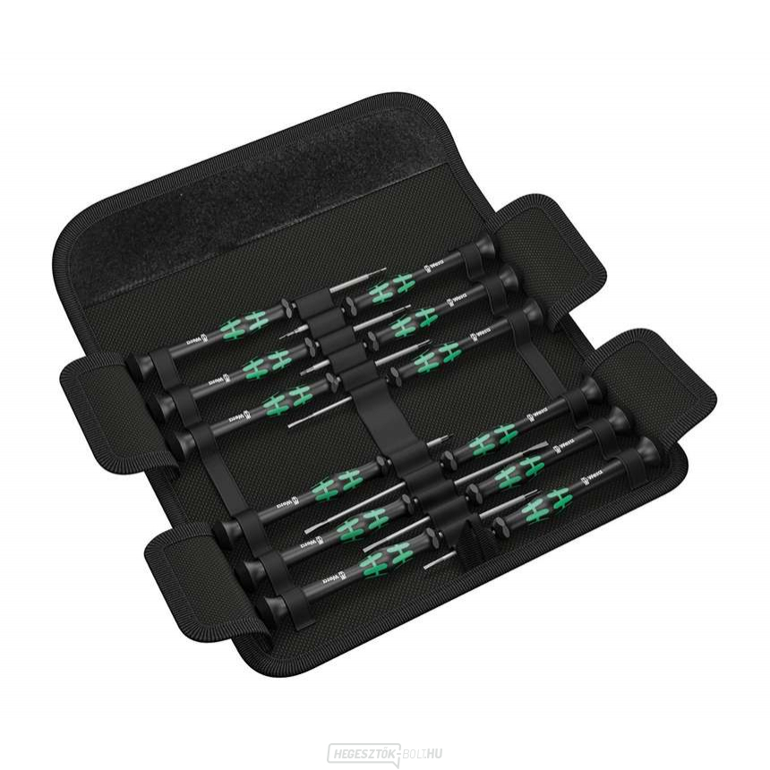 Wera 073675 Elektronikai csavarhúzók Kraftform Micro 12 Universal 1 (12 darabos készlet)